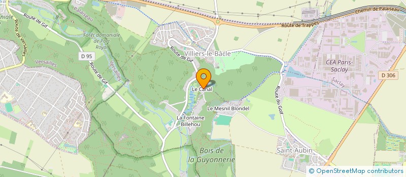 localisation de l'entreprise MONSIEUR WALID REHALA  VILLIERS-LE-BACLE