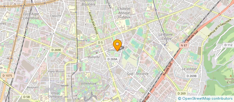 localisation de l'entreprise MONSIEUR WALID REKIK  GRENOBLE