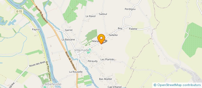 localisation de l'entreprise MONSIEUR WALID RIFAI  VILLEMADE