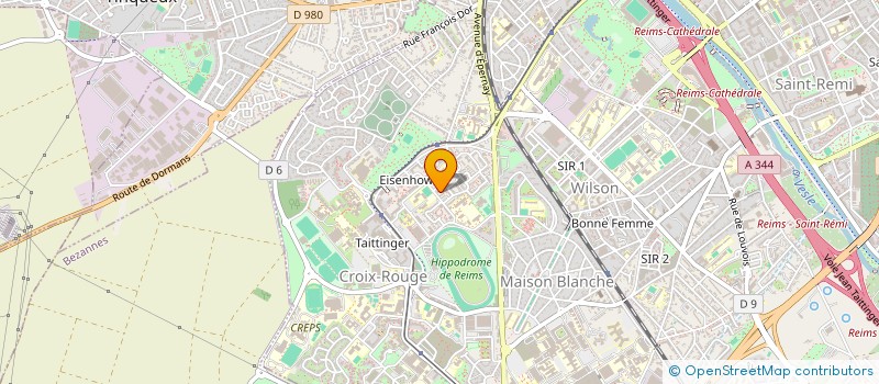 localisation de l'entreprise MONSIEUR WALID RMICHE  REIMS