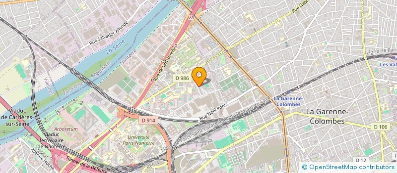 localisation de l'entreprise MONSIEUR WALID ROUAG  NANTERRE