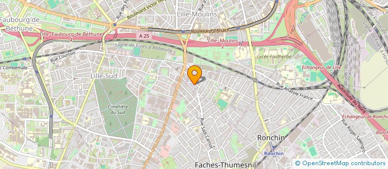 localisation de l'entreprise MONSIEUR WALID SADOUN à LILLE