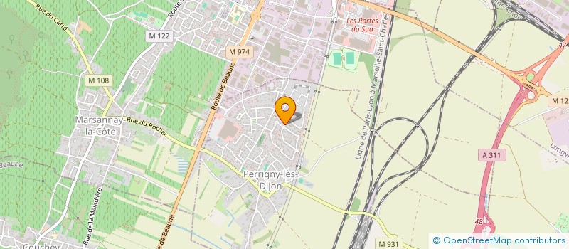 localisation de l'entreprise MONSIEUR WALID SAIDI  PERRIGNY-LES-DIJON