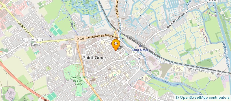 localisation de l'entreprise MONSIEUR WALID SAIHIA  SAINT-OMER