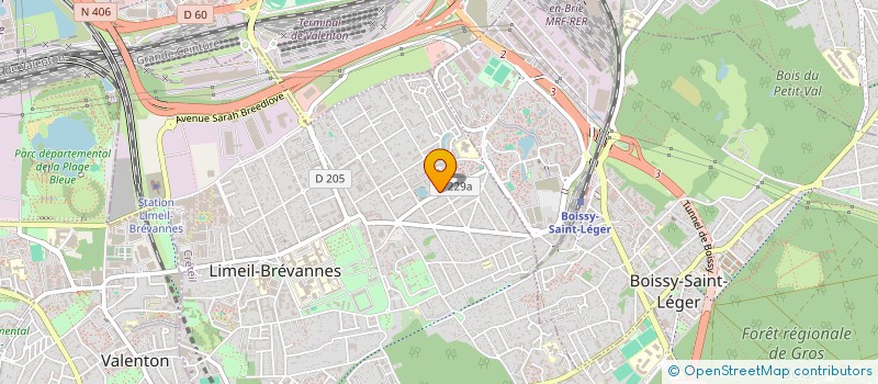 localisation de l'entreprise MONSIEUR WALID SAKHANA à LIMEIL-BREVANNES