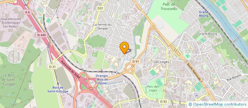 localisation de l'entreprise MONSIEUR WALID SALHI à RIS-ORANGIS
