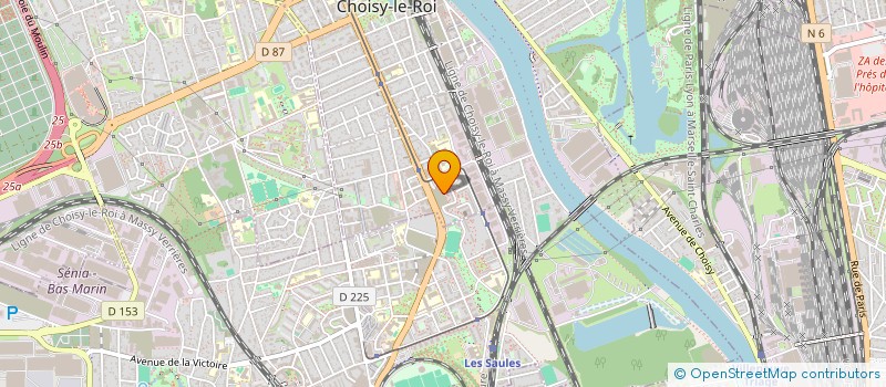 localisation de l'entreprise MONSIEUR WALID SAYADI à CHOISY-LE-ROI