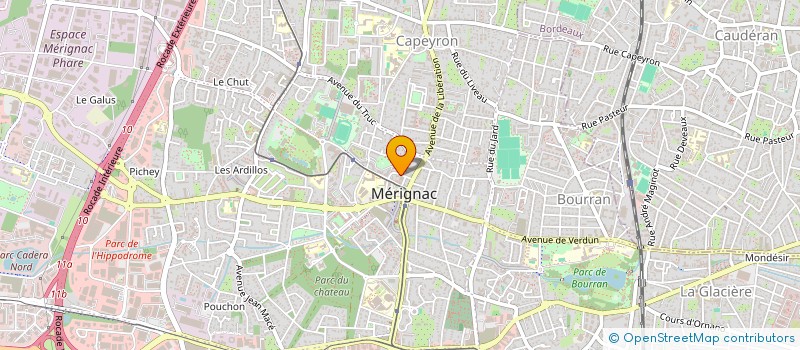 localisation de l'entreprise MONSIEUR WALID SEGHAIER  MERIGNAC