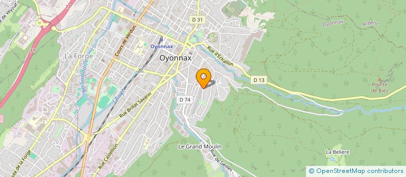 localisation de l'entreprise MONSIEUR WALID SEGHIR à OYONNAX