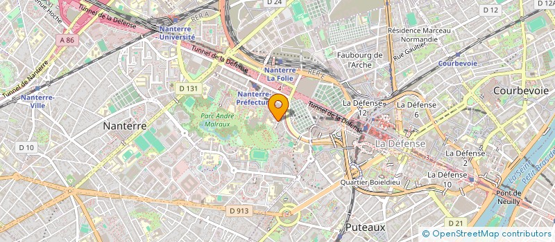 localisation de l'entreprise MONSIEUR WALID SEHAD  NANTERRE