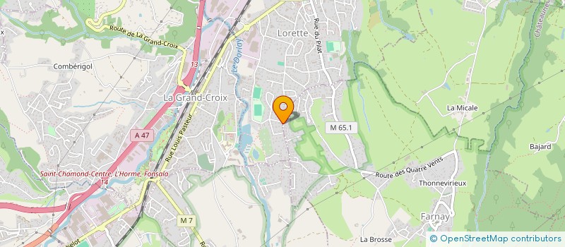 localisation de l'entreprise MONSIEUR WALID SLIMANE  LORETTE