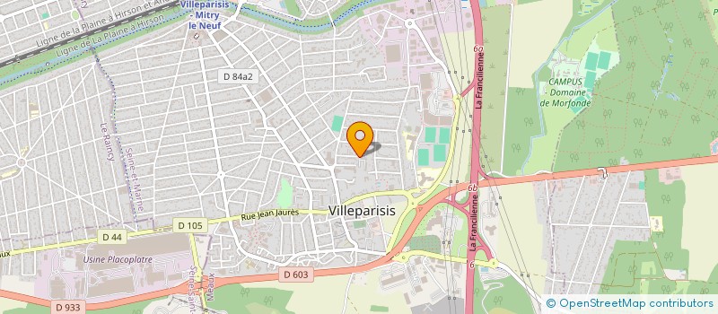 localisation de l'entreprise MONSIEUR WALID SOLTANI à VILLEPARISIS