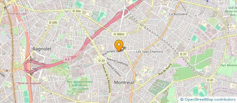 localisation de l'entreprise MONSIEUR WALID SOUAMES à MONTREUIL