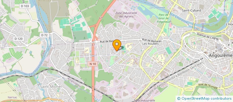 localisation de l'entreprise MONSIEUR WALID SOUAYAH à ANGOULEME