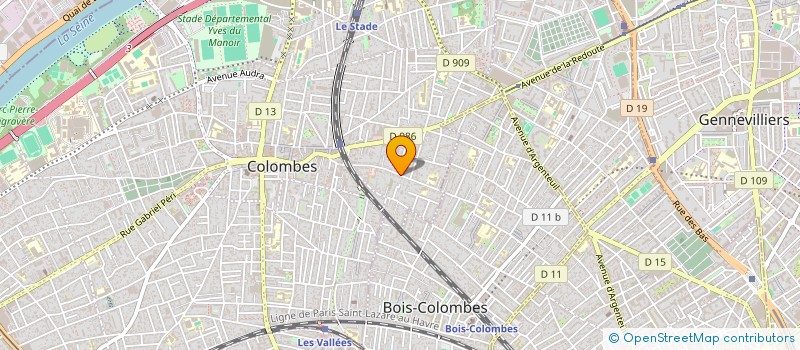 localisation de l'entreprise MONSIEUR WALID TAHMDIT à COLOMBES