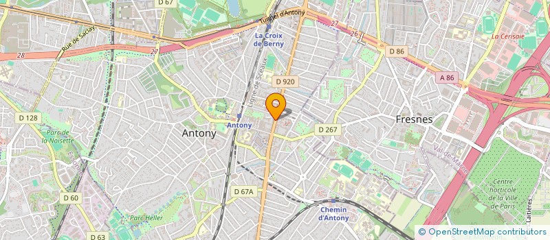 localisation de l'entreprise MONSIEUR WALID TALEBI à ANTONY