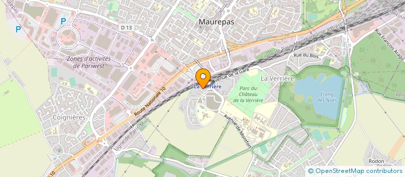 localisation de l'entreprise MONSIEUR WALID TEBIB  LA VERRIERE