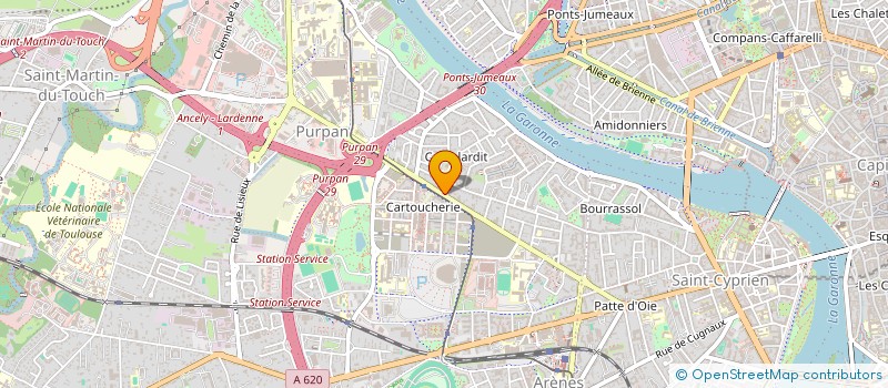 localisation de l'entreprise MONSIEUR WALID TEZEGHDANTI  TOULOUSE