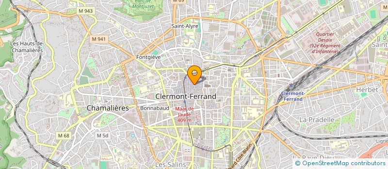 localisation de l'entreprise MONSIEUR WALID TOUABTI  CLERMONT-FERRAND