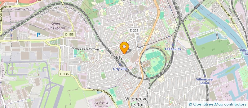 localisation de l'entreprise MONSIEUR WALID TOUHAMI  ORLY