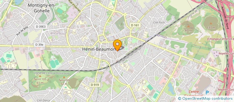 localisation de l'entreprise MONSIEUR WALID YOUSFI  NOYELLES-SOUS-LENS