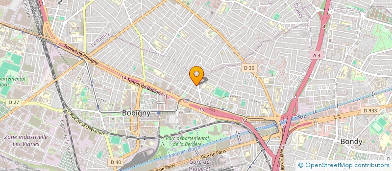 localisation de l'entreprise MONSIEUR WALID ZAYET  BOBIGNY