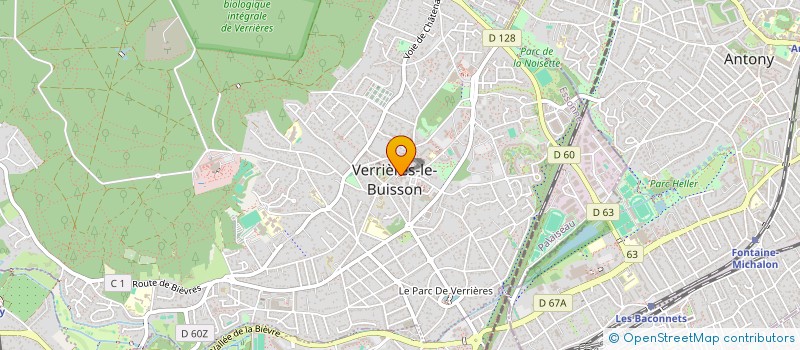 localisation de l'entreprise MONSIEUR WALID ZEGAOUI  VERRIERES-LE-BUISSON