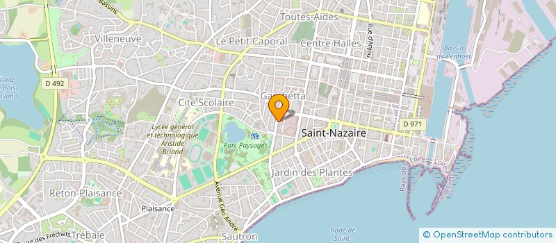 localisation de l'entreprise MONSIEUR WALID ZENANRA à SAINT-NAZAIRE