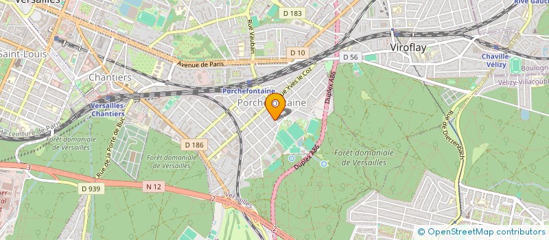 localisation de l'entreprise MONSIEUR WALID ZIDI à VERSAILLES
