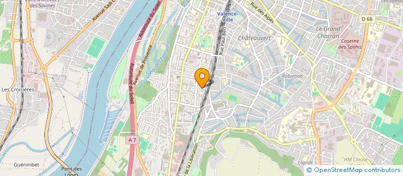 localisation de l'entreprise MONSIEUR WALID ZIZAOUI  VALENCE