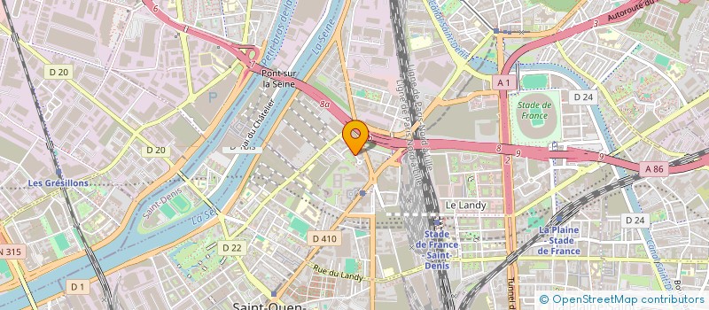 localisation de l'entreprise MONSIEUR WALIDE RAOUANE  SAINT-DENIS