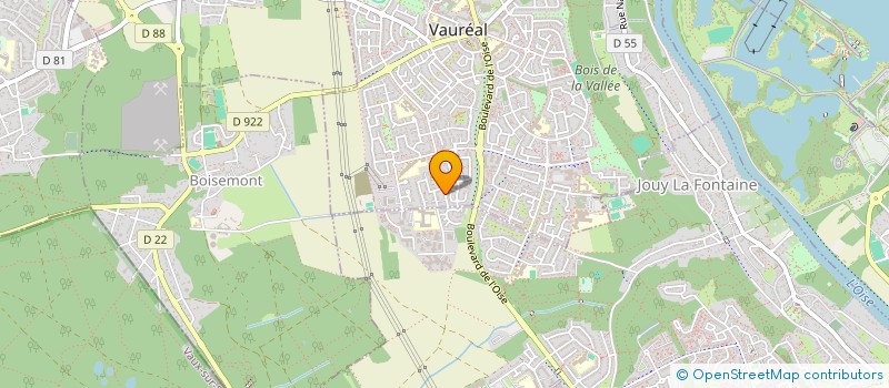 localisation de l'entreprise MONSIEUR WALIYU MUSTAFA à VAUREAL