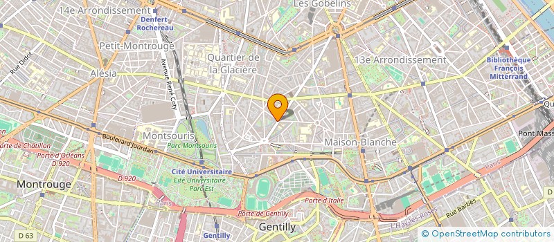 localisation de l'entreprise MONSIEUR WALLACE SURGOT  PARIS