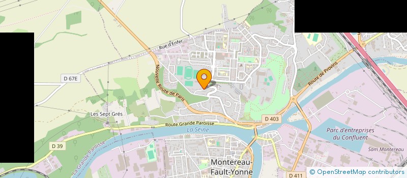 localisation de l'entreprise MONSIEUR WALLID BENSMINA  MONTEREAU-FAULT-YONNE