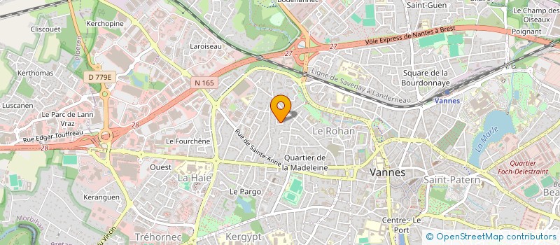 localisation de l'entreprise MONSIEUR WALLY DA SILVA RIBEIRO à VANNES