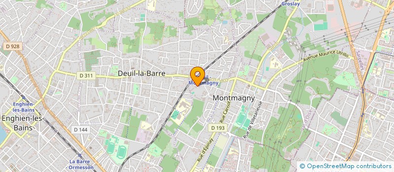 localisation de l'entreprise MONSIEUR WALLYD SIKOMBE WAMBO  MONTMAGNY