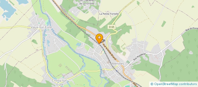 localisation de l'entreprise MONSIEUR WALTER-ANDREI HANTIG  MENILLES