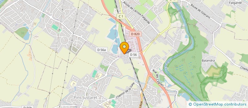 localisation de l'entreprise MONSIEUR WALTER BAPTISTE  PINSAGUEL