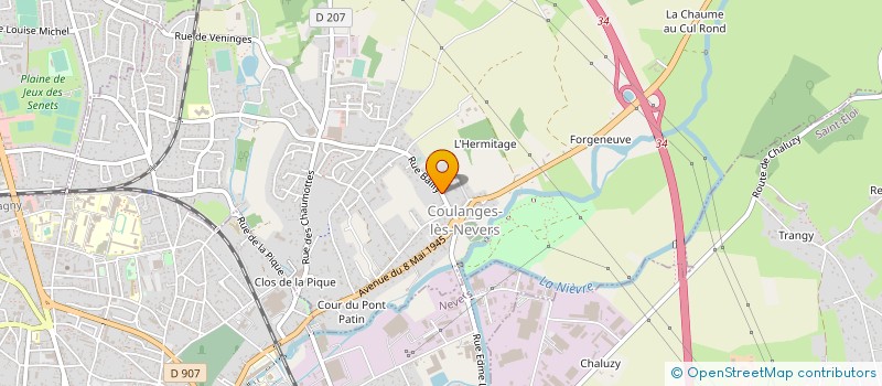 localisation de l'entreprise MONSIEUR WALTER BASSOT à COULANGES-LES-NEVERS