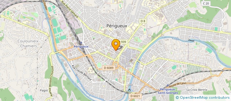 localisation de l'entreprise MONSIEUR WALTER BELLINO  PERIGUEUX