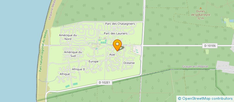 localisation de l'entreprise MONSIEUR WALTER BLASCZYK  GRAYAN-ET-L'HOPITAL