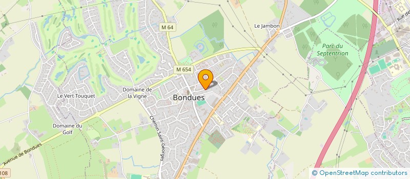 localisation de l'entreprise MONSIEUR WALTER BLONDELLE à BONDUES