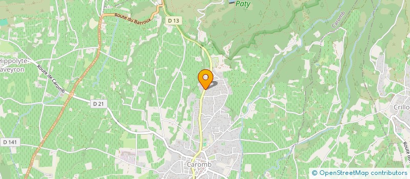 localisation de l'entreprise MONSIEUR WALTER BON  CRILLON-LE-BRAVE