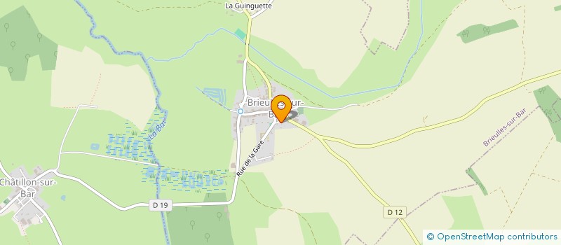 localisation de l'entreprise MONSIEUR WALTER BOSCHETTI  BRIEULLES-SUR-BAR