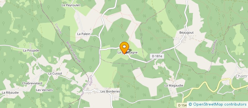 localisation de l'entreprise MONSIEUR WALTER BYROTHEAU  SAINT-CERNIN-DE-LARCHE