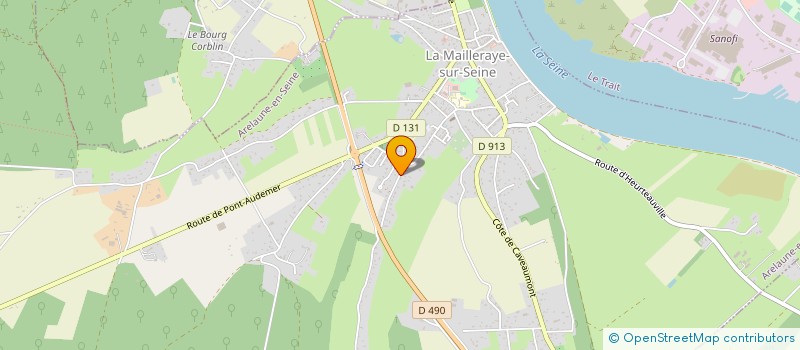 localisation de l'entreprise MONSIEUR WALTER DANGER  ARELAUNE-EN-SEINE