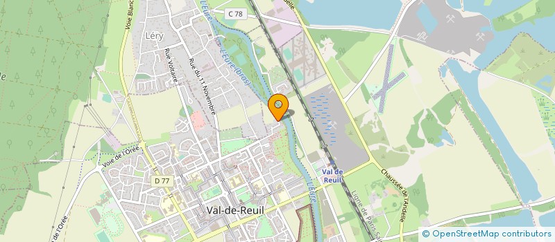 localisation de l'entreprise MONSIEUR WALTER DEUMER  VAL-DE-REUIL