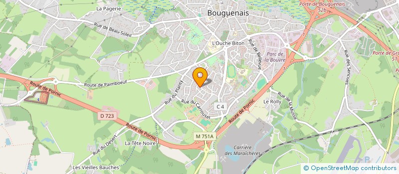 localisation de l'entreprise MONSIEUR WALTER DUPUY  SAINT-JEAN-DE-BOISEAU