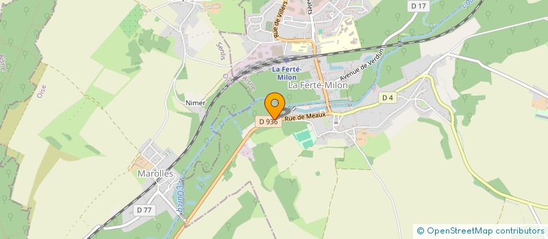 localisation de l'entreprise MONSIEUR WALTER FELTRIN à LA FERTE-MILON