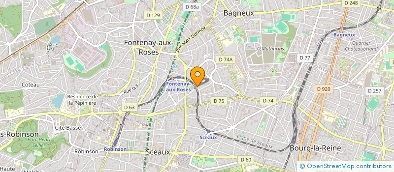 localisation de l'entreprise MONSIEUR WALTER GEHIN à ANTONY